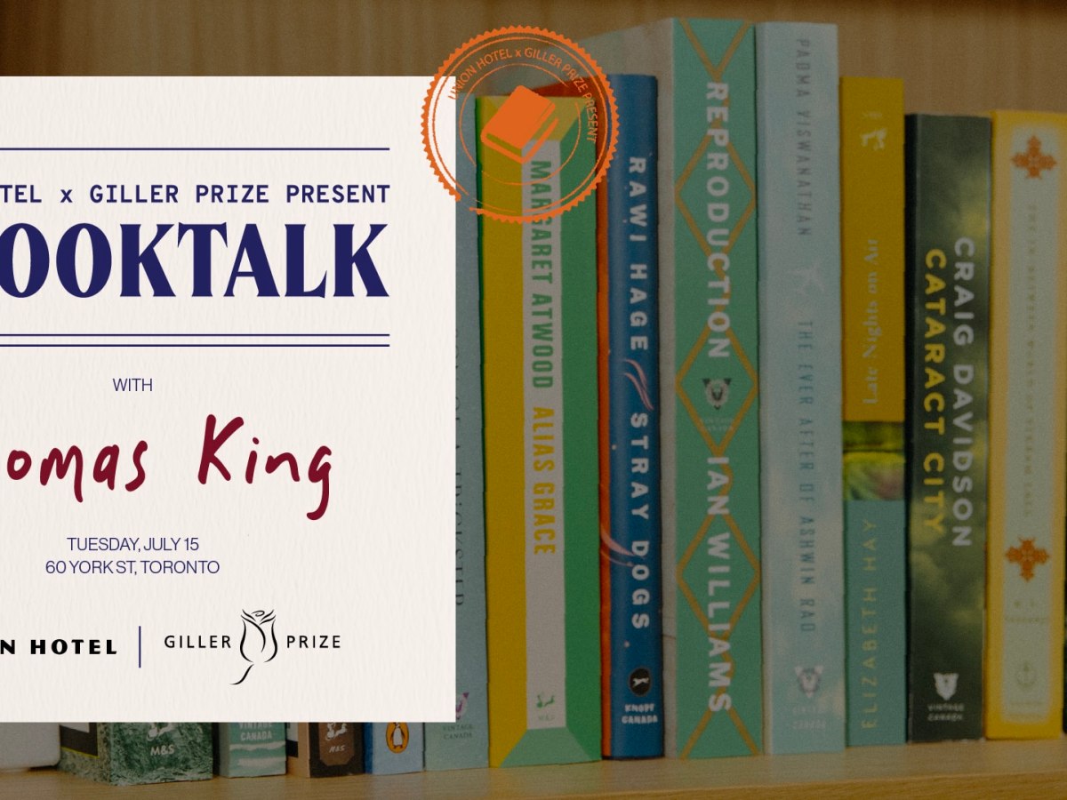 Giller Prize x Union Hotel Presents:&nbsp;#BookTalk